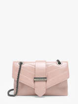 Sac Bandoulire Jana Amour Cuir Etrier Rose jana amour EJAM002R